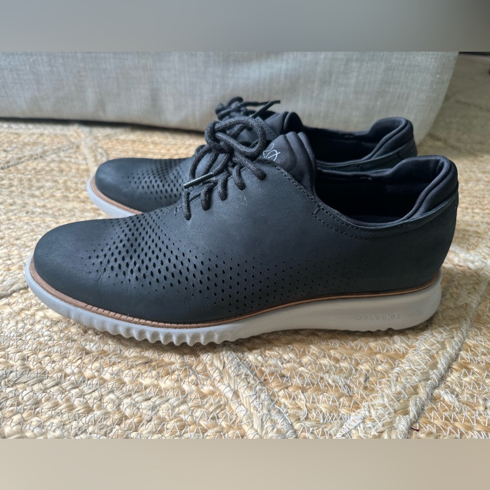 ++Cole Haan Grand Wingtip Oxford Dark Grey **Like New** Men’s Size 9M++